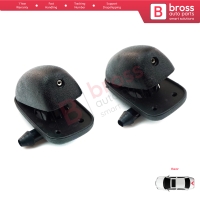 2 Pieces Rear Window Wiper Water Washer Nozzle Spray Jets for Renault R19 1988-2000 3/5-Door HB 7700793609