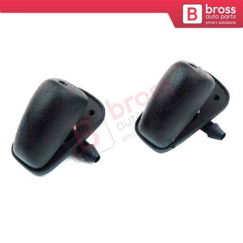 2 Pieces Rear Windscreen Water Washer Nozzle Spray Jets for Renault 19 Hatcback