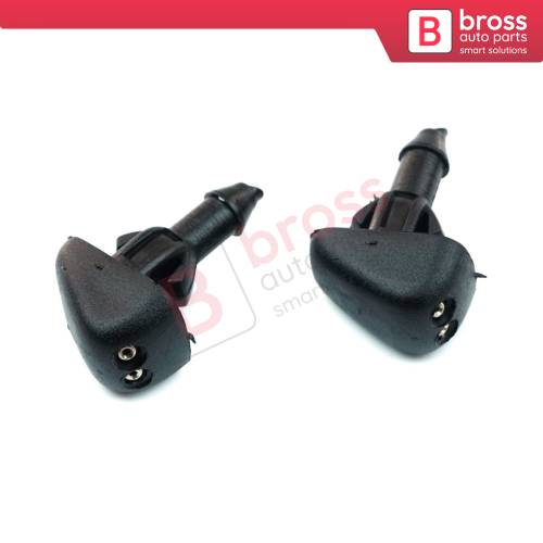 2 Pieces Front Windscreen Water Washer Nozzle Spray Jets for Ford Transit T15 T20