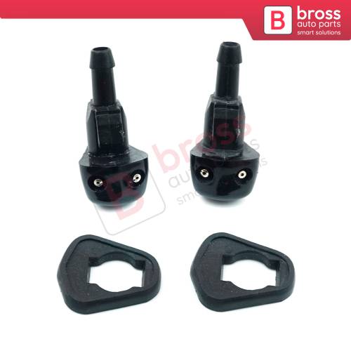 2 Pieces Front Windscreen Water Washer Nozzle Spray Jets for Peugeot Karsan J9 New Models