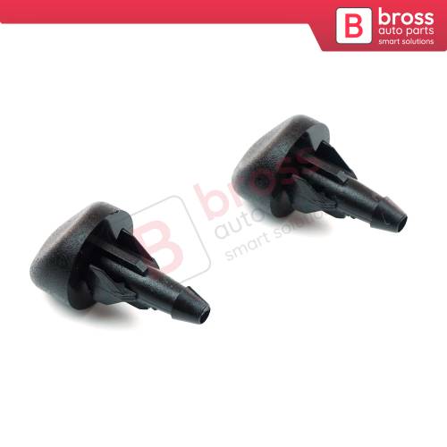 2 Pieces Front Windscreen Water Washer Nozzle Spray Jets 7700413545 for Renault Clio MK2
