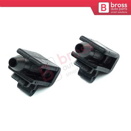 2 Pieces Front Windscreen Water Washer Nozzle Spray Jets 8200082347 for Renault Megane Scenic MK2