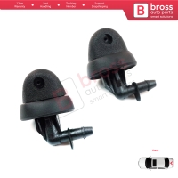 2 Pieces Rear Windscreen Water Washer Nozzle Spray Jets for Renault Trafic Laguna 1 Kangoo Vivaro PriMastar