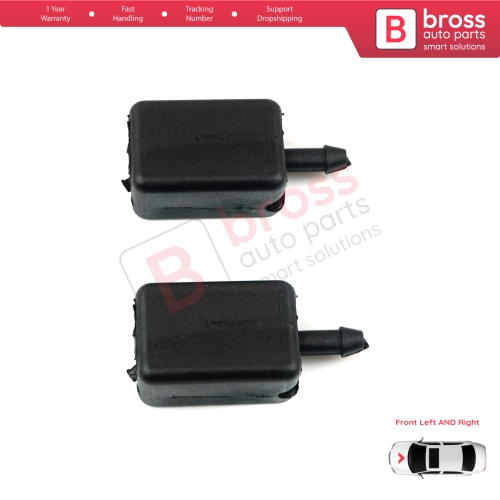 2 Pieces Front Window Wiperarm Water Washer Nozzle Spray Twin Dual Jet for Scania P G R T Series Truck Terraza Uplander Montana Relay 19120933