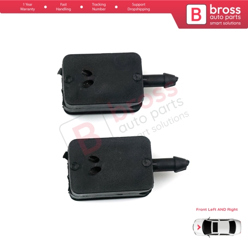 2 Pieces Front Window Wiperarm Water Washer Nozzle Spray Twin Dual Jet for Scania P G R T Series Truck Terraza Uplander Montana Relay 19120933