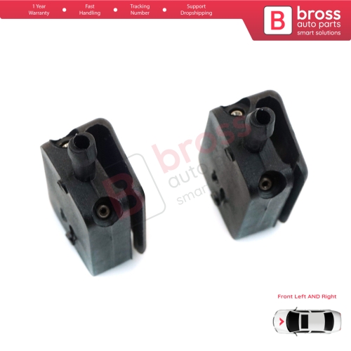2 Pieces Front Window Wiperarm Water Washer Nozzle Spray Twin Dual Jet for Scania P G R T Series Truck Terraza Uplander Montana Relay 19120933