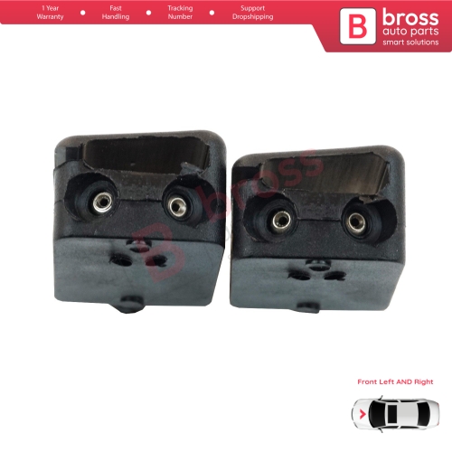 2 Pieces Front Window Wiperarm Water Washer Nozzle Spray Twin Dual Jet for Scania P G R T Series Truck Terraza Uplander Montana Relay 19120933