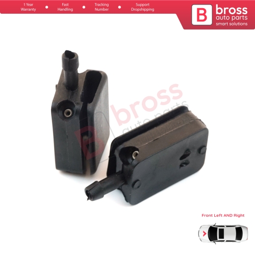 2 Pieces Front Window Wiperarm Water Washer Nozzle Spray Twin Dual Jet for Scania P G R T Series Truck Terraza Uplander Montana Relay 19120933