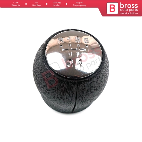 5 Speed Gear Shift Stick Knob Black Chrome For Opel Vauxhall Vectra B Vectra C Astra G Corsa