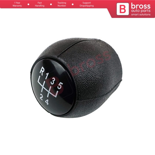 5 Speed Gear Shift Stick Knob Black For Opel Vauxhall Vectra B Vectra C Astra G Corsa