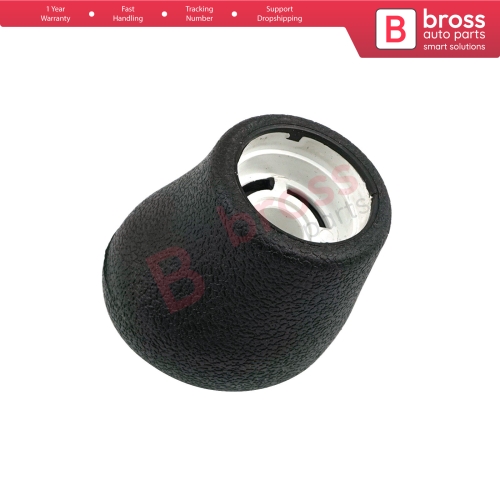 5 Speed Gear Shift Stick Knob 8200568122 Black Chrome For Renault Clio Kangoo Twingo Dacia Logan