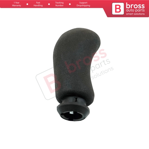 5 Speed Gear Shift Stick Knob 8200079112 Black Chrome for Renault Clio 3 Megane 2 Scenic 2