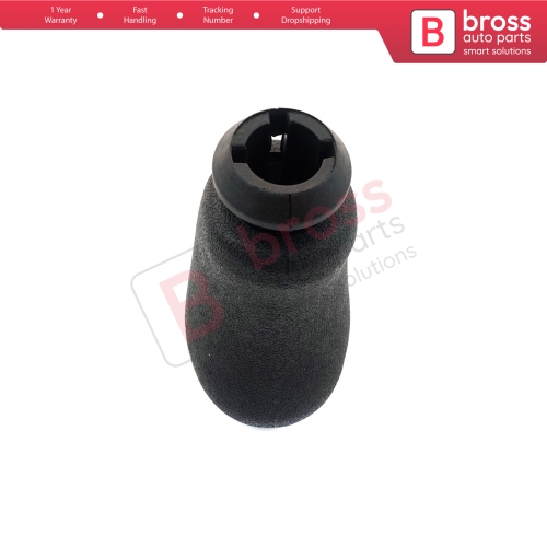 5 Speed Gear Shift Stick Knob 8200079112 Black Chrome for Renault Clio 3 Megane 2 Scenic 2