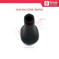 5 Speed Gear Shift Stick Knob Black Leather XS4R 7217 AA 1069044 for Ford Focus 1998-2005
