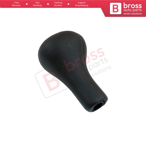 5 Speed Gear Shift Stick Knob Black Leather XS4R 7217 AA 1069044 for Ford Focus 1998-2005