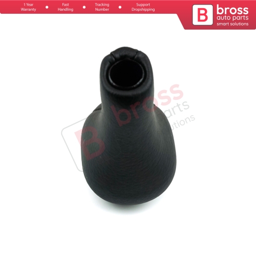 5 Speed Gear Shift Stick Knob Black Leather XS4R 7217 AA 1069044 for Ford Focus 1998-2005