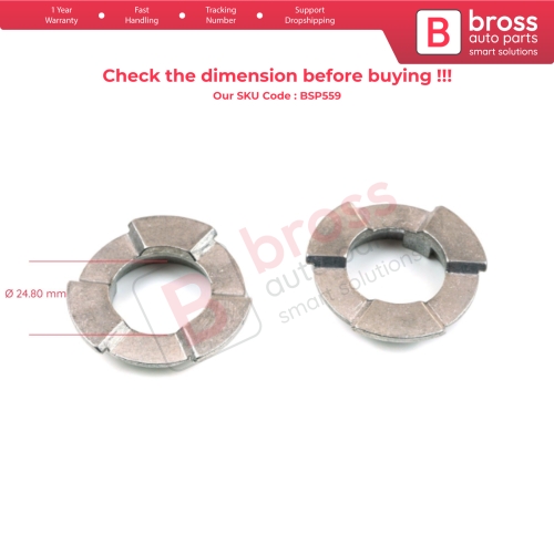 Side Mirror Repair Metal Bracket Washer Part Left Right for Audi Mercedes VW BMW Skoda Honda Volvo