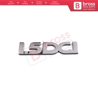 Rear Trunk 1.5 DCI Logo Badge Monogram Emblem Chrome Color for Renault Dacia Sandero Logan MK1 848900044R