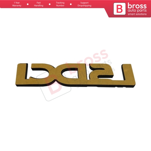 Chrome 1.5 DCI Badge Monogram Emblem for Dacia