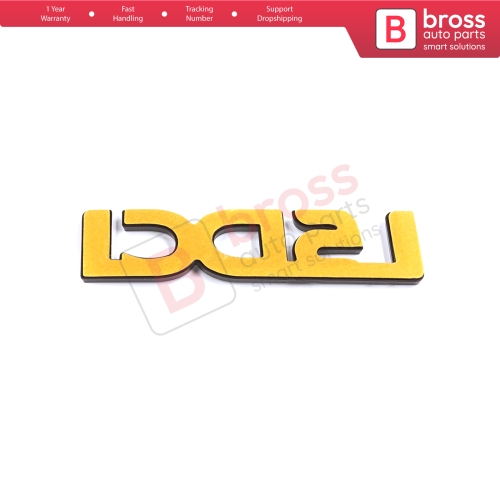 Rear Trunk 1.5 DCI Logo Badge Monogram Emblem Chrome Color for Renault Dacia Sandero Logan MK1 848900044R