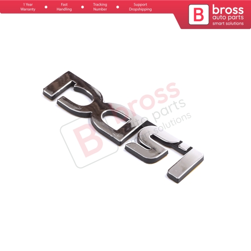 Rear Trunk 1.5 DCI Logo Badge Monogram Emblem Chrome Color for Renault Dacia Sandero Logan MK1 848900044R
