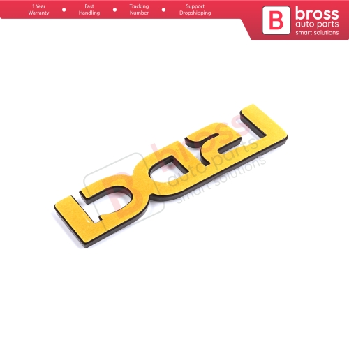 Rear Trunk 1.5 DCI Logo Badge Monogram Emblem Chrome Color for Renault Dacia Sandero Logan MK1 848900044R