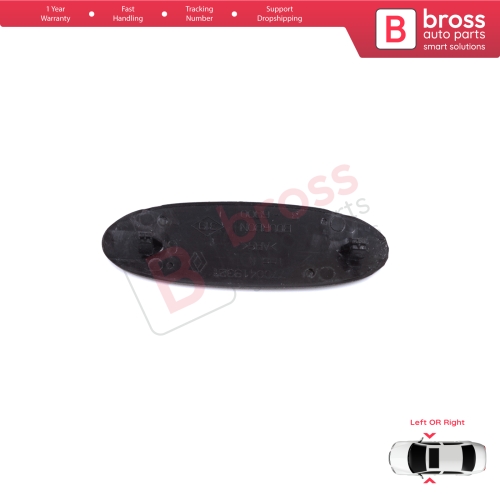 Black 1.4 Logo Badge Monogram Emblem for Renault Clio MK2 II BB CB Kangoo MK1 FC KC 7700422223
