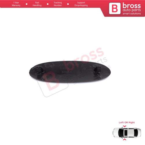 Black 1.4 Logo Badge Monogram Emblem for Renault Clio MK2 II BB CB Kangoo MK1 FC KC 7700422223