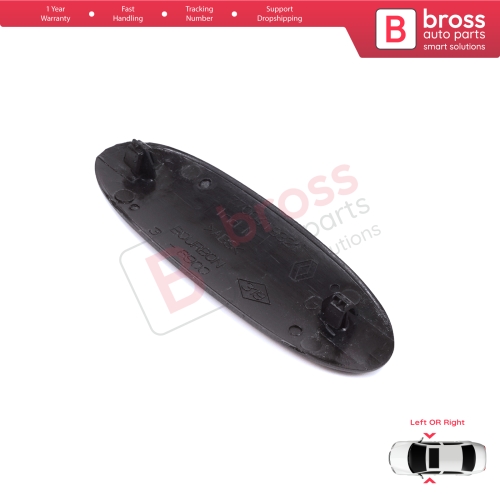 Black 1.4 Logo Badge Monogram Emblem for Renault Clio MK2 II BB CB Kangoo MK1 FC KC 7700422223