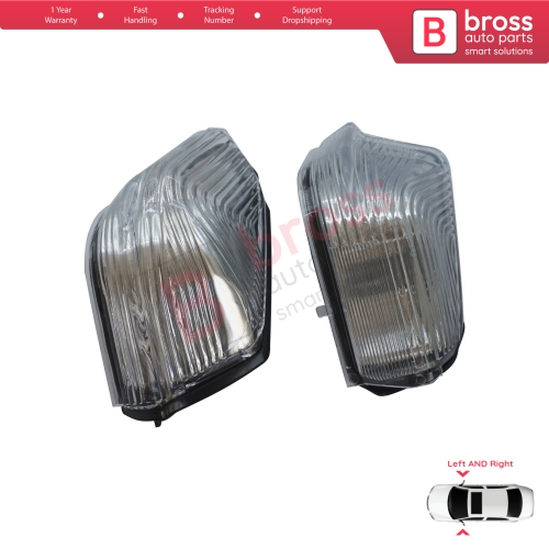 Side Mirror Indicator Right and Left Lens 2E0953049A 2E0953050A for VW Crafter Mercedes Sprinter