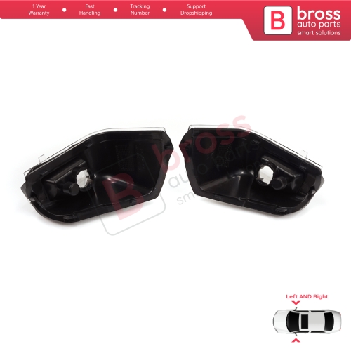 Side Mirror Indicator Right and Left Lens for VW Crafter MK1 Mercedes Sprinter 906 2E0953049A 2E0953050A 