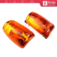 Side Door Wing Mirror Amber Indicator Lamp Lens 1847390 1847388 Left Right for Ford Transit 2013-On