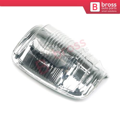 Side Door Wing Mirror White Clear Indicator Lamp Lens 1847389 Right for Ford Transit 2013-On