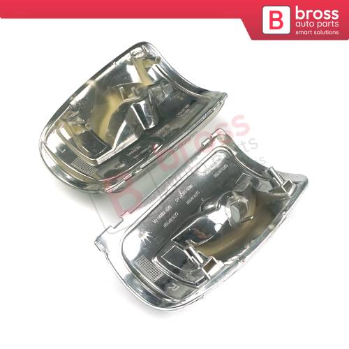 Side Door Wing Mirror White Clear Indicator Lamp Lens 1847387 1847389 Left Right for Ford Transit 2013-On