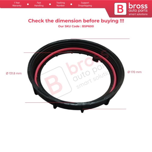 Fuel Tank Locking Ring Seal 9633283880 for Citroen Peugeot 2.0 Hdi Motors