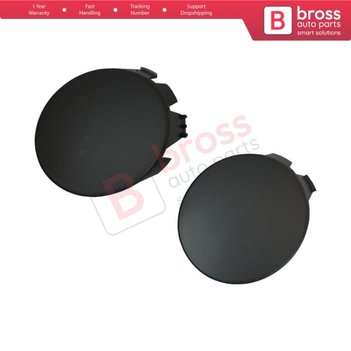 Fog Lamp Light Hole Cover Cap Left and Right For Renault Clio MK2