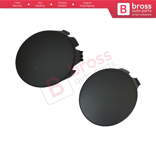 Fog Lamp Light Hole Cover Cap Left and Right For Renault Clio MK2