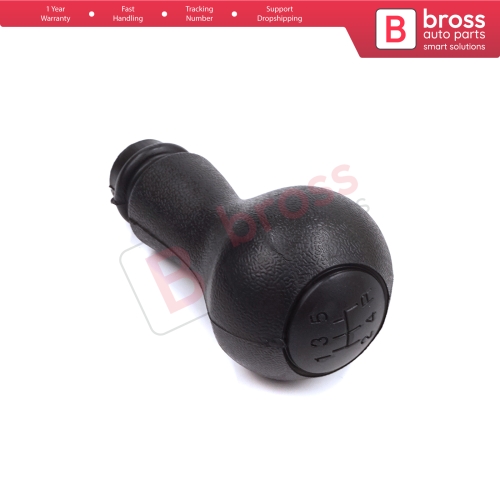 5 Speed Gear Shift Stick Knob Black For Fiat Doblo MK1 119 223 2000-2010 735330197