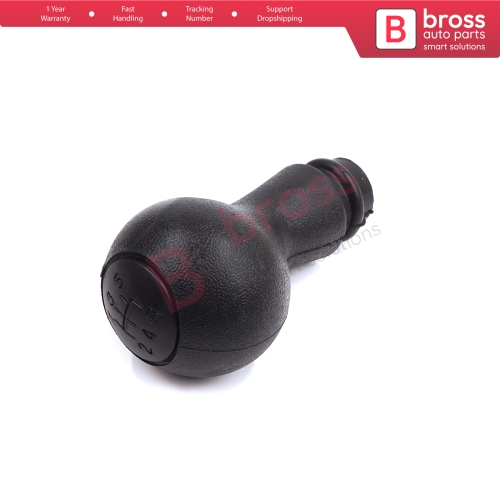 5 Speed Gear Shift Stick Knob Black For Fiat Doblo MK1 119 223 2000-2010 735330197