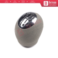 6 Speed Shift Stick Knob 328650024R Chrome Gray For Renault Dacia Nissan Opel