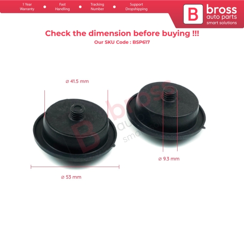 2 Pieces Autogas LPG Gas Fuel Tank Filler Cap Plug with M10 Thread Universal