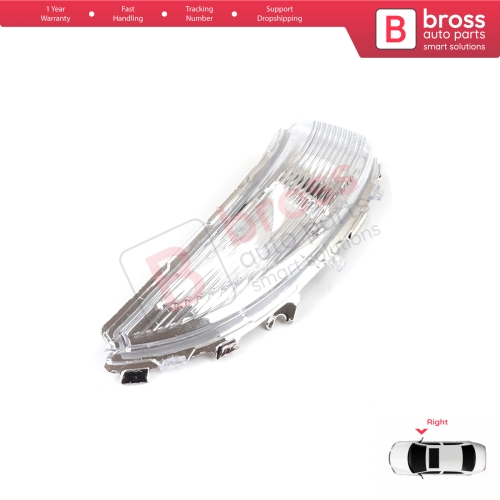 Side Mirror Indicator Right Lens 261604623R for Renault Clio MK4 Captur