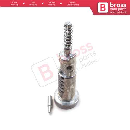 Steering Wheel Ignition Lock Barrel Locking Cylinder Shaft Rod HU46 For Vauxhall Opel Combo Kadett Corsa Astra Tigra 