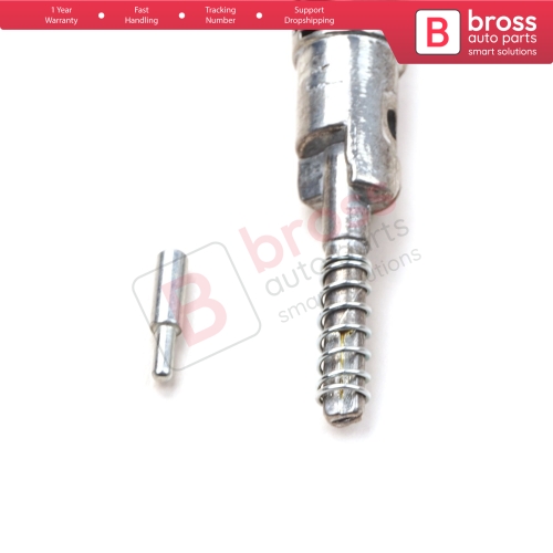Steering Wheel Ignition Lock Barrel Locking Cylinder Shaft Rod HU46 For Vauxhall Opel Combo Kadett Corsa Astra Tigra 