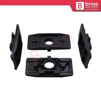 4 Pieces Lock Plate Wheel Arch Mudguard Fixing Clips 7700412158 for Renault