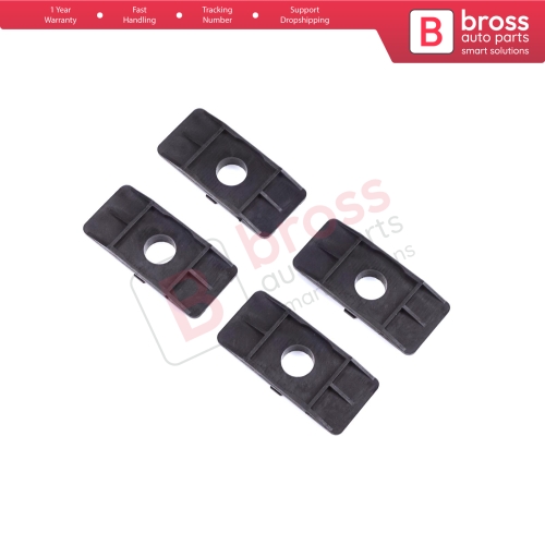4 Pieces Lock Plate Wheel Arch Mudguard Fixing Clips 7700412158 for Renault Clio MK2 Espace MK4 Scenic Megane MK1