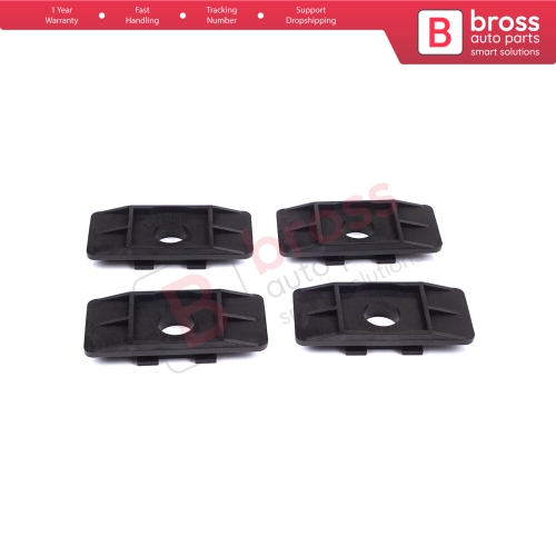 4 Pieces Lock Plate Wheel Arch Mudguard Fixing Clips 7700412158 for Renault Clio MK2 Espace MK4 Scenic Megane MK1