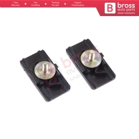 2 Pieces Lock Plate Wheel Arch Mudguard Fixing Clips 7700842510 for Renault Clio MK2 Espace MK4 Scenic Megane MK1