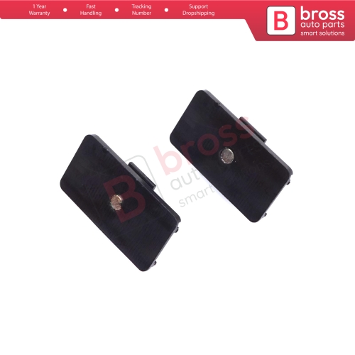 2 Pieces Lock Plate Wheel Arch Mudguard Fixing Clips 7700842510 for Renault Clio MK2 Espace MK4 Scenic Megane MK1