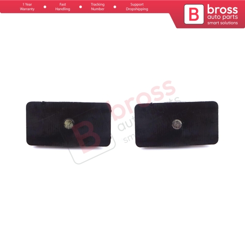 2 Pieces Lock Plate Wheel Arch Mudguard Fixing Clips 7700842510 for Renault Clio MK2 Espace MK4 Scenic Megane MK1